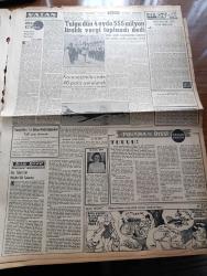 Vatan Gazetesi - 30 Temmuz 1960 - Ahmet Emin Yalman Köşe Yazısı - Cemal Gürsel Hatay İçin Ölürüz Dedi - Eski Başbakan Hasan Saka'yı Kaybettik - Bakan Ve Milletvekilleri 1. Dereceden Maaş alacaklar - Kar Hadlerinde Değişiklik Yok - Havadis Gazetesi On Gün Kapatıldı - Yeni Bareme Göre Ücretler Belli Oldu - İnsan Bir Yerde Bellidir Yazan Mehmet Seyda Yazı Dizisi - Eyüp Belediye Evlerinde Oturanların Çoğu Muhtaç - Para Karşılığı Futbolcular Sporcu Değildir - İstanbul Valisi Tuğgeneral Tulga Dün 4 Ayda 555 Milyon Liralık Vergi Toplandı Dedi- Oktay Akbal Köşe Yazısı - Tonton Agah Çizgi Roman Sade Yalçın - Yarıda Kalan İhtilal Yazan Hasan Amca - Annelerin Büyük Korkusu Çocuk Felci - Kır Çiçeği Marion Yazan Jean Martet Yazı Dizisi - İstanbul Ankara Radyosu Programı - Beşiktaşlı Recep Adanır Galatasaray'da - Davutpaşa Taksim İle Yarın Oynuyor - Japon Yüzücü Jamanaka Rekor Kırmağa Devam Ediyor - Cumhuriyet Kupası Yelken Yarışmaları - Wimbledon Şampiyonu Alex Olmedo - Tolay Kupası - Transfer