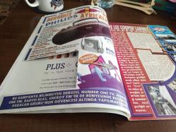 Number One Haftalık Gençlik ve Müzik Dergisi 14 Mayıs 1996 Sayı: 97 - Posterler: Soner Arıca, Mirkelam, Levent Yüksel