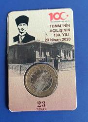 TBMM'NİN Açılışının 100 yılı 2020 Hatıra parası