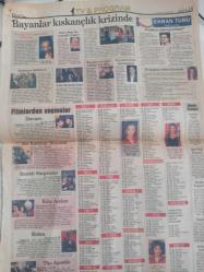 Gözcü Haftalık Siyasi Aktüel Magazin Gazetesi - 17 Nisan 2002 - Türkan Şoray - Esin Moralıoğlu - Zerrin Arbaş - Derya Arbaş - Asena - Yeşil kartlı milyarder! - Nükhet Duru - Nez - Uğur Polat - Işıl Yücesoy - Müşfik Kenter - Candan Sabuncu - Ferhan Şensoy - Lale ORaloğlu - Behiç Ak - Yeşim Koçak - Sezer Gürer - Gülşah Alkoçlar - Hülya Avşar - Kenan Işık - Haldun Dormen - Deniz Akkaya - Ferdi Yücedağ - Ekran Turu - Orhan Erdemir - Bayanlar kıskançlık krizinde fotoğraf ve haberi - Gazete Tam Değildir Sadece 2 Sayfası Mevcuttur