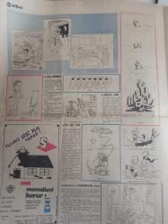 ABC Magazin Haftalık Aktüalite Sinema Tiyatro Müzik ve Magazin Gazetesi - Deniz Zorlu - Bedri Çapa - Özel Giray - Mehmet Beykont - Aytu Tamer - Nilgün Çiçek - Hamdi Şensöy - Şahap Koptagel - İrfan İnanç - Yıldızınız diyor ki - Bilmece Bulmaca Eğlence - Bundan Sonrası Ne Olacak - Mini Sosyete - Sedat Tuna - Gülriz Dilmaç - Ümit Yaşar Oğuzcan - Turhan Oğuzbaş - Nurhan Damcıoğlu - Ayfer Feray - Nisa Serezli - Ahmet Gülhan - Dirilen Kedi - Alfred Hitchcock - Zarif Bir Kadın - Sis daha da artmıştı genç kadın cesedi delikten aşağı itti - Suç Kimde - Nisan 1 - 6500 Paris'li Genç Johnny Hollday'ın konserini ahlar, oflar, çığlıklar arasında seyretti - Aşk Büyüsü - John Sawey - Ve Hülya Koçyiğit, Seman Özcan'ın rolünü elinden aldı - Ekrem Bora cele döndü - Ajda Pekkan nihayet araba aldı - Yıldız Tezcan'ın filmi - Türkan Şoray'a yine boyun eğdiler - Sevinç Pekin Yok oldu - Belgin Doruk Olayı - Murat Soydan, af dileyince Rüçhan Adlı insafa geldi - Gazete Tam Değildir Sadece 8 Sayfası Mevcuttur