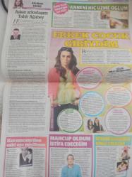 Meydan Haftalık Aktüalite, Sinema ve Magazin Gazetesi - 1 Aralık 2015 - 20 Milyar $ Tehlikede! - Recep Tayyip Erdoğan - Vladimir Putin - O Sokağa devlet giremiyor - Can Dünar ve Erdem Gül: Siz Bilirsiniz! - İbrahim Aydın - Hamza Celepoğlu - Meral Akşener - Efsane Boksörle Ringe Çıkacak - Sarp Levendoğlu - Danny Williams - Erhan Yazıcıoğlu - Keremcem - Ezgi Asaroğlu - Erkek Çocuk Gibiydim - Bestemsu Özdemir - Aslıhan Erkişi - Asker arkadaşım Tahir Ağabey - Anneni hiç üzme oğlum - Şahan Gökbakar - Kimse Kızmasın - Sema Denker - Türkan Şoray - Yağmur Ünal - Üç kafadar alışverişte - Zafer Algöz - Ozan Güven - Kadir İnanır - Ayşen Gruda - Hayko Cepkin - Çocuğunuzun öksürüğü alerjik olabilir - 20 yaş dişleri çekilmeli mi? - Diş teli çocuğun konuşmasını bozar mı - Hiç mi zararı yok - Dünyada yeni trend: Acı Sos - Hacer Özkaya fotoğraf ve haberi - Gazete Tam Değildir Sadece 4 Sayfası Mevcuttur