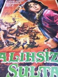 TALİHSİZ SULTAN (Bahut Din Huwe), ORİJİNAL HİNT SİNEMA FİLM ÇİZİM AFİŞİ / POSTERİ - 1954 - BÜYÜK BOY - ORİJİNAL - 100 X 68 cm EBADINDA - Original Turkish Big Size Movie Poster - S.S. Vasan,  Gaurishankar Asopa, J.S. Casshyap, Pandit Indra, Madhubala, Ratan Kumar, Agha, Gulab, Kanhaiyalal Chaturvedi, Lalita Pawar, Pushpavalli, Savitri, AKIN FİLM