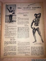 MR. UNİVERSE : THE MAGAZİNE OF THE CHAMPİONS / MARCH 1957 / ENRİCO TOMAS / RAY SCHAEFER / CHARLES A. SMİTH / JOE WEİDER / ABE GOLDBERG / DR. FREDERİCK TİLNEY / GEORGE EİFERMAN / BİLL McCORMİCK / BARTON HORVATH / WEİDER PUPİLS)