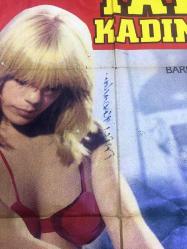 TATLI KADINLAR, ORİJİNAL SİNEMA FİLM AFİŞİ / POSTERİ - 1970'LER - BÜYÜK BOY - ORİJİNAL - 100 X 68 cm EBADINDA - Original Turkish Big Size Movie Poster - Barny Bornhauser, Karn Lorson, Rosi Schubert, Isa Brarot, İRFAN FİLM