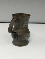Antika 19. Yüzyıl Osmanlı Bakır Bardak - Maşrapa