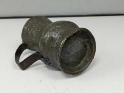 Antika 19. Yüzyıl Osmanlı Bakır Bardak - Maşrapa