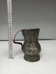 Antika 19. Yüzyıl Osmanlı Bakır Bardak - Maşrapa