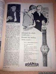 TIME - APRİL 1962 / VİNTAGE MAGAZİNE / İNGİLİZCE DERGİ (WHIZZER WHİTE / BEN BELLA / CHIANG KAI-SHEK / CHOU EN-LAİ / PRESIDENT LLERAS / POGGİ / GUİDO / JACK PAAR / DEAN ACHESON & HARRY S. TRUMAN / ELİZABETH TAYLOR / RICHARD BURTON / MARİA MUSSOLİNİ / JOHN L. LEWİS ) HAFİF YIPRANMALARI MEVCUT