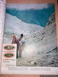 TIME - APRİL 1962 / VİNTAGE MAGAZİNE / İNGİLİZCE DERGİ (WHIZZER WHİTE / BEN BELLA / CHIANG KAI-SHEK / CHOU EN-LAİ / PRESIDENT LLERAS / POGGİ / GUİDO / JACK PAAR / DEAN ACHESON & HARRY S. TRUMAN / ELİZABETH TAYLOR / RICHARD BURTON / MARİA MUSSOLİNİ / JOHN L. LEWİS ) HAFİF YIPRANMALARI MEVCUT