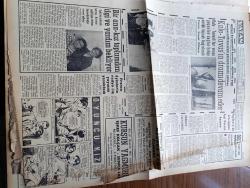 Vatan Gazetesi - 8 Haziran 1962 - İhsan Gürsan Da Adalet Partisinden İstifa Etti - Şevket Süreyya Aydemir Köşe Yazısı - Vatan Gazetesinin İlk Hediye Çekilişini Genç Neslin Sevilen Takdimcisi Erkan Yolaç Takdim Edecek - Türk Hava Yollarının Uçakları Bitlendi - Amerika Komünist Ülkelere Yapılan Yardımı Kesiyor - Almanlara Silah Satışı Görüşmeleri Dün Başladı - İsmet İnönü Yeni Bir Varlık Vergisi Çıkacağı Yalan - Profesörlerin Siyasetten Uzak Kalması İstendi - Burhan Arpad Köşe Yazısı - Chapman Raporu Yazan İrving Wallas Yazı Dizisi - 200 Hamal Vilayet Önünde Protesto Gösterisi Yaptı - Yanlış Yorum Yazan Sami Kocagöz - Franco Ayinlerin Radyo İle Yayınını Yasakladı - Kale Tavas'ın Dramı Devam Eder Yazan Kemal Bilbaşar - Kulüp Film'in 1962 Harikası Kurşun Yağmuru - Eşref Kolçak - Ahmet Tarık Tekçe - İngiltere'de Ara Seçimi İşçi Partisi Kazandı - Üç Perdelik Cinayet Yazan Agatha Christie Çeviren Ülkü Tamer - Fenerbahçe Takımı Avrupa Şampiyonu Benfica İle Karşılaşıyor - Hakkı Yeten Evleniyor