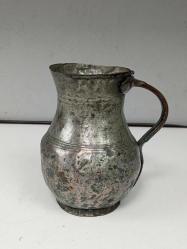 Antika 19. Yüzyıl Osmanlı Bakır Bardak - Maşrapa