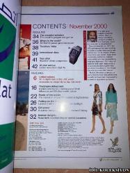 GOLDEN FALCON : YOUR COMPLİMENTARY İNFLİGHT MAGAZİNE / NOVEMBER 2000 / İNGİLİZCE VE ARAPÇA DERGİ (SARAH NOTTON / BARRY MANİLOW / DURAN DURAN / MUSTAPHA KARKOUTİ / SAİHİN SHAM / T.D. ALLEN / MARK HOLMES / HARSH PAL SİNGH / SOPHİA & CHARLES WRANGHAM)