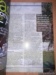 GOLDEN FALCON : YOUR COMPLİMENTARY İNFLİGHT MAGAZİNE / NOVEMBER 2000 / İNGİLİZCE VE ARAPÇA DERGİ (SARAH NOTTON / BARRY MANİLOW / DURAN DURAN / MUSTAPHA KARKOUTİ / SAİHİN SHAM / T.D. ALLEN / MARK HOLMES / HARSH PAL SİNGH / SOPHİA & CHARLES WRANGHAM)