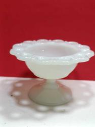 RF51----BEYAZ OPALİN CAM KASE-ŞEKERLİK