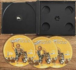 Spartaküs - Spartacus (1960) Orjinal VCD Film ' Kirk Douglas' - Stanley Kubrick Filmi 3 CD ÖZEL VERSİYON