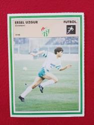 Sporcu Kart - Bursaspor, Ersel Uzgur - Gelişim Spor - 17.5x12.5 cm