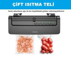 Küchen Pratic VS6310 Ev Tipi Elektrikli Vakum Makinesi + 10 Adet Vakum Poşeti