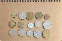 LOT.14 » 15 adet yabancı madeni para