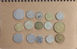 LOT.9 » 15 adet yabancı madeni para