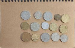 LOT.8 » 15 adet yabancı madeni para