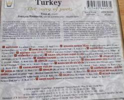 Tülay German - Turquie Le Chant des Poetes (Yunus'tan Nazım'a) - CD