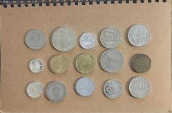 LOT.6 » 15 adet yabancı madeni para