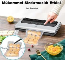 Küchen Pratic VS7210 Ev Tipi Elektrikli Vakum Makinesi - 10 Adet Vakum Poşeti Hediye