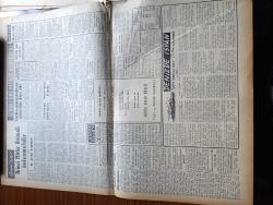 Vatan Gazetesi - 19 Temmuz 1954 - Ahmet Emin Yalman Köşe Yazısı - Cenevre'de Gergin Hava Biraz Azaldı - Altı Kanada Tepkili Uçağı Dün Törenle Teslim Alındı - Malatya Suikasti Davası 21 Ay Sürdü - Vatan Gazetesi Başyazarı Ahmet Emin Yalman'a Yapılan Suikastin Davası - Lübnan Dışişleri Bakanı Alfred Nakkaş Memleketimize Gelecek - Milli Eğitim Bakanı Celal Yardımcı'nı  Verdiği Beyanat - Denizde İsyan Yazan Herman Wouk Yazı Dizisi - Unkapanı Köprüsü De Bozuldu - Seçmen Kütükleri Ay Sonuna Kadar Tamamlanacak - McCarthy Hitler'e Benzetildi - İran Rus Notasına Sert Cevap Verdi - Türk Devriyeleri Suriye Topraklarına Girmiş - General Ali Fuat Cebesoy'un Siyasi Hatıraları Yazı Dizisi - Avrupalı Kralların Aylıkları - Tarsus Vapuru Yolcuları Havana'da Güzel Vakit Geçirdiler - Bu Yerin Ötesinde Yazan Cronin Yazı Dizisi - Uçan Otomobil İcad Edildi - Almanya Bugünün Sürprizi Ve Yarının Favori Takımıdır - Dünyanın En İyi On Futbolcusu - Yüzücü Doğan Şahin Yeni Türkiye Rekoru Kırdı - Fenerbahçe