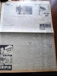 Vatan Gazetesi - 19 Temmuz 1954 - Ahmet Emin Yalman Köşe Yazısı - Cenevre'de Gergin Hava Biraz Azaldı - Altı Kanada Tepkili Uçağı Dün Törenle Teslim Alındı - Malatya Suikasti Davası 21 Ay Sürdü - Vatan Gazetesi Başyazarı Ahmet Emin Yalman'a Yapılan Suikastin Davası - Lübnan Dışişleri Bakanı Alfred Nakkaş Memleketimize Gelecek - Milli Eğitim Bakanı Celal Yardımcı'nı  Verdiği Beyanat - Denizde İsyan Yazan Herman Wouk Yazı Dizisi - Unkapanı Köprüsü De Bozuldu - Seçmen Kütükleri Ay Sonuna Kadar Tamamlanacak - McCarthy Hitler'e Benzetildi - İran Rus Notasına Sert Cevap Verdi - Türk Devriyeleri Suriye Topraklarına Girmiş - General Ali Fuat Cebesoy'un Siyasi Hatıraları Yazı Dizisi - Avrupalı Kralların Aylıkları - Tarsus Vapuru Yolcuları Havana'da Güzel Vakit Geçirdiler - Bu Yerin Ötesinde Yazan Cronin Yazı Dizisi - Uçan Otomobil İcad Edildi - Almanya Bugünün Sürprizi Ve Yarının Favori Takımıdır - Dünyanın En İyi On Futbolcusu - Yüzücü Doğan Şahin Yeni Türkiye Rekoru Kırdı - Fenerbahçe