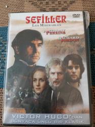SEFİLLER DVD FİLM LES MİSERABLES ANTHONY PERKİNS RİCHARD JORDON ambalajında