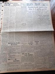 Vatan Gazetesi - 17 Mayıs 1950 - Demokrat Parti Yeni Mecliste 434 Milletvekilliği Aldı - Celal Bayar'ın Cumhurbaşkanı Seçilmesi Kuvvetli - Kabineyi Fuat Köprülü Veya Adnan Menderes Kuracak - İsmet İnönü Tebrik Mektubu - CHP Meclise 51 Milletvekili İle Giriyor - İsmet İnönü Malatya'da Seçildi - Demokrat Parti İstanbul'da 27 Milletvekilliği Kazandı - 19 Mayıs Merasimi - Diktatörlükle İdare Edilen Bir Memlekette Muhalefet Kazanamaz - Geçmişte Bugün Yazan Feridun Fazıl Tülbentçi Yazı Dizisi - Yirmibeşinci Saat Yazan C. Virgil Gheorghiu Yazı Dizisi - Bandırma Vapuru Dün Marmara'da Tecrübesi Yapıldı - Boğazı Geçecek Türk Yüzücüsü Şaban Aykut - Lütfi Kırdar İstanbul Belediye Reisi Olacağı Söyleniyor - Profesör Feyyaz Gürsan'ı Öldüren Mehmet Taşkesen İdam Talebi İle Ağırcezaya Verilecek - Seçimde Kazananlar Ve Kaybedenler -  Sunderland Muhtelite Dün 2 1 Galip Geldi - Turgay Şeren - Lefter Küçükandonyadis - Odeon Mağazaları - Çapamarka - Kalsiyum Ve Fosfatlı Tozfatin Zambo - Suzan Yakar Rutkay