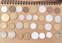 LOT.3 » 32 adet yabancı madeni para