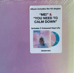Taylor Swift - Lover, Pembe, Mavi, Plak, 2xLP, Vinyl, Ambalajında, Sıfır