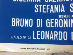 Giovannino, ORİJİNAL İTALYANCA SİNEMA FİLM AFİŞİ / POSTERİ - 1976, - ORİJİNAL - DEV NOY - 140 X 100 cm EBADINDA - Original Italian Big Size Movie Poster - Paolo Nuzzi, Bruno Di Geronimo, Paolo Nuzzi, Ercole Patti, Christian De Sica, Tina Aumont, Jenny Tamburi, Carole André, Piero Vida, Giuliana Calandra, Miguel Bosé, Imma Piro, Sara Rapisarda, 	Brizio Montinaro, Delia Boccardo, María Mercader, Saro Urzì, Stefania Spugnini