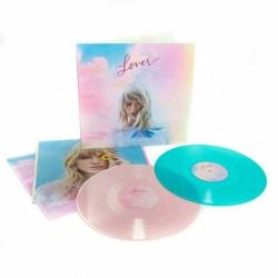 Taylor Swift - Lover, Pembe, Mavi, Plak, 2xLP, Vinyl, Ambalajında, Sıfır