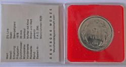 1978 2.5 Yılı Lira Kadının Süsü Kültür ve Erdem Olmalıdır  Alman Sertifikalı Çil (Kenar Yazısı Turaya Göre Düz)  6822