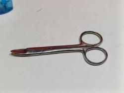 MK4-----KISA AĞIZLI ESKİ ÇELİK MAKAS