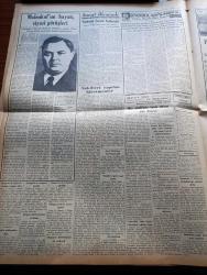 Vatan Gazetesi - 13 Temmuz 1953 - Ahmet Emin Yalman Köşe Yazısı - Komünistler Mütareke İçin Cevap Verecekler - Türkiye Güzeli Ayten Akyol - Long Beach Güzellik Yarışması - Milli Eğitim Bakanı Rıfkı Salim Burçak'ın Demeci - Washington'da Süveyş Kanalı İşi Görüşüldü - Mareşal Bulganin'in De Tevkifi Muhtemel - Millet Partisi Hakkında Yapılan Tahkikat - İçimizdeki Şeytan Yazan Raymond Rodiguet Yazı Dizisi - Şehrimizde Bu Ders Yılı Bir Alman Lisesi Açılacak - Dünya Üniversiteler Servisi Kongresi Dün Açıldı - Amerika'da Bir Cezaevinde İsyan Çıktı - Ses Yıldızımız Leyla Gencer İtalya'ya Gitti - Amerika İsrail'in Kararını Tanımıyor -  Batan Dumlupınar Denizaltısı Hakkında İsveç Basınının Yayını - Yeni Bir Gün Doğacak Yazan Emmanuel Robles Yazı Dizisi - Malenkof'un Hayatı Ve Siyasi Görüşleri - Palma'da Seyrettiğimiz Bir Boğa Güreşi - Gül Müsabakaları Bitti - Modada Dünkü Yelken Yarışları - İstanbul Kapılarında Fethin Büyük Tarihi Romanı Yazan Feridun Fazıl Tülbentçi Yazı Dizisi - Kozhelvası