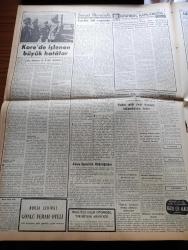 Vatan Gazetesi - 16 Temmuz 1953 - Suikastçilere Siper Olanlar Yazan Ahmet Emin Yalman Köşe Yazısı - Millet Partisi Hadisesi Dolayısıyla CHP Dün Bir Tebliğ Neşretti - İran'da Referandum Yapılacak - Prenses Margaret Fotoğraf - Kore'de Komünistler Yeniden Taarruza Geçti - Sovyet Rusya'da Beriacı Memurlar Temizleniyor -  Dün 21 Tasarı Kanunlaştı - Bünyemizi Zehirleyen Siyasi Parazit Millet Partisi Yazan Burhan Apaydın - Londra Canavarı John Christie İdam Edildi - İçimizdeki Şeytan Yazan Raymond Rodiguet Yazı Dizisi - Avrupa Güzellik Müsabakası İstanbul'da Yapılacak - Yunanistan'da Basına Verilen Cezalar Artıyor - Fransa'da Türk Tütünü İle Yapılan Ege Sigarası - İdil Biret İstanbul'da - Varlık Dergisi 20  Yaşında Yazan Oktay Akbal - Yeni Bir Gün Doğacak Yazan Emmanuel Robles Yazı Dizisi -  Mavi Gillette Bıçakları - Gripin - Kamyon Fabrikası Kuruluyor - İktisat Ve Piyasa Hazırlayan Fasih İnal - Odeon Mağazaları - Mc Cormick Harman Mağazaları - Bulmaca - Kodak - İstanbul Ankara İzmir Radyosu