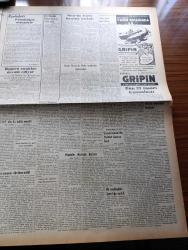 Vatan Gazetesi - 16 Temmuz 1953 - Suikastçilere Siper Olanlar Yazan Ahmet Emin Yalman Köşe Yazısı - Millet Partisi Hadisesi Dolayısıyla CHP Dün Bir Tebliğ Neşretti - İran'da Referandum Yapılacak - Prenses Margaret Fotoğraf - Kore'de Komünistler Yeniden Taarruza Geçti - Sovyet Rusya'da Beriacı Memurlar Temizleniyor -  Dün 21 Tasarı Kanunlaştı - Bünyemizi Zehirleyen Siyasi Parazit Millet Partisi Yazan Burhan Apaydın - Londra Canavarı John Christie İdam Edildi - İçimizdeki Şeytan Yazan Raymond Rodiguet Yazı Dizisi - Avrupa Güzellik Müsabakası İstanbul'da Yapılacak - Yunanistan'da Basına Verilen Cezalar Artıyor - Fransa'da Türk Tütünü İle Yapılan Ege Sigarası - İdil Biret İstanbul'da - Varlık Dergisi 20  Yaşında Yazan Oktay Akbal - Yeni Bir Gün Doğacak Yazan Emmanuel Robles Yazı Dizisi -  Mavi Gillette Bıçakları - Gripin - Kamyon Fabrikası Kuruluyor - İktisat Ve Piyasa Hazırlayan Fasih İnal - Odeon Mağazaları - Mc Cormick Harman Mağazaları - Bulmaca - Kodak - İstanbul Ankara İzmir Radyosu