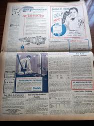 Vatan Gazetesi - 16 Temmuz 1953 - Suikastçilere Siper Olanlar Yazan Ahmet Emin Yalman Köşe Yazısı - Millet Partisi Hadisesi Dolayısıyla CHP Dün Bir Tebliğ Neşretti - İran'da Referandum Yapılacak - Prenses Margaret Fotoğraf - Kore'de Komünistler Yeniden Taarruza Geçti - Sovyet Rusya'da Beriacı Memurlar Temizleniyor -  Dün 21 Tasarı Kanunlaştı - Bünyemizi Zehirleyen Siyasi Parazit Millet Partisi Yazan Burhan Apaydın - Londra Canavarı John Christie İdam Edildi - İçimizdeki Şeytan Yazan Raymond Rodiguet Yazı Dizisi - Avrupa Güzellik Müsabakası İstanbul'da Yapılacak - Yunanistan'da Basına Verilen Cezalar Artıyor - Fransa'da Türk Tütünü İle Yapılan Ege Sigarası - İdil Biret İstanbul'da - Varlık Dergisi 20  Yaşında Yazan Oktay Akbal - Yeni Bir Gün Doğacak Yazan Emmanuel Robles Yazı Dizisi -  Mavi Gillette Bıçakları - Gripin - Kamyon Fabrikası Kuruluyor - İktisat Ve Piyasa Hazırlayan Fasih İnal - Odeon Mağazaları - Mc Cormick Harman Mağazaları - Bulmaca - Kodak - İstanbul Ankara İzmir Radyosu
