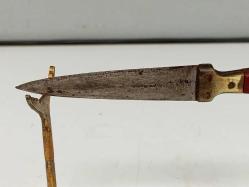 Antika Osmanlı Dönemi Kınlı Kama - Hançer ( Kız Kaması )