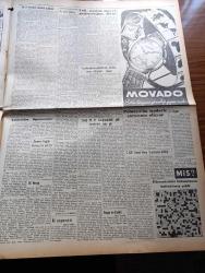 Vatan Gazetesi - 5 Temmuz 1953 - Bir Şifre Anahtarı Yazan Ahmet Emin Yalman Köşe Yazısı - Millet Partisinin Gizli Emellleri Açıklandı - Genel Kurul Kore İşi İçin Toplanacak - Tesanüt Birlik Başkanlığına Hür Fikirleri Yayma Cemiyeti Delegesi Profesör Ekrem Şerif Egeli'nin Seçildi - Celal Ergun'un Millet Partisi'ne Verdiği İstifa Mektubu - Yeni Kurulacak Parti'nin Adı İnkılap Veya Hürriyet Olacak - Mısır Cumhurbaşkanı General Necip Tunç Yalman'a Uzun Beyanat Verdi - Kadınlar Tekkesi Yazan Refik Halid Karay Yazı Dizisi - Hapishanelerimiz Yazan Refik Noyan - Vakıflar İşhanı Dün Açıldı - Milliyetçiler Derneğine İzin Verilmedi - Türk İngiliz Dostluk Cemiyeti Hazırlıkları - Domates'in 100. Yılı - İstanbul Kapılarında Fethin Büyük Tarihi Romanı Yazan Feridun Fazıl Tülbentçi Yazı Dizisi - Petrol Yüklü Raman Tankeri Derince'ye Geliyor - Arı Unları - İstanbul Ankara İzmir Radyosu Programı - Arı Unları - Emlak Bankası - Poker Play Traş Bıçağı - Sümerbank - Denizcilik Bankası - Hikmet Bayur