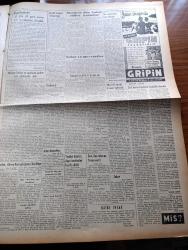 Vatan Gazetesi - 3 Temmuz 1953 - Meclis'te Askerî Yardım İçin Dün Görüşmeler Oldu - İtalyan Kabinesini De Gasperi Kuracak - Millet Partisi Hakkında Adli Tabikat Yapılıyor -  Raman Petrol Tankeri İstanbul'a Hareket Etti - Sebze Ve Meyveciler Mağlup Oluyorlar - 1953 Türkiye Güzellik Kraliçesi Ayten Akyol Taç Giydi - Amerika Güney Kore Görüşmesi Kesiliyor - Kraliçe 2. Elizabeth İrlanda'yı Ziyareti Protesto Edildi - Kadınlar Tekkesi Yazan Refik Halid Karay Yazı Dizisi -  Doğubank'ın Galata Şubesi Açıldı - İki Araba Vapuru Çarpıştı - 36 Eroinman Hastaneye Yatırıldı - Eskişehir Memleket Hastanesi Yapılıyor - Hoş Memo Karikatür - İsveç Hükümeti Naboland Davasını Protesto Ediyor - İstanbul Kapılarında Fethin Büyük Tarihi Romanı Yazan Feridun Fazıl Tülbentçi Yazı Dizisi - Uyanan Kıta Afrika Yazan Tunç Yalman - Yeni Bir Gün Doğacak Yazan Emmanuel Robles Yazı Dizisi - Doğu Berlin Ayaklanması Nasıl Başladı Nasıl Bastırıldı - Şoförler Arasındaki Futbol Maçı - Puro Tuvalet Sabunu