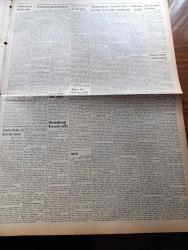 Vatan Gazetesi - 24 Haziran 1953 - Ahmet Emin Yalman Köşe Yazısı - Başbakan Adnan Menderes İsmet İnönü'nün Nutkunu Siyasi Hayatta Merhale Saydı - Ekonomi Ve Ticaret Bakanı Fethi Çelikbaş İktisadi Durumu Anlattı - İran'da Siyasi Durum Gittikçe Gerginleşiyor - Ankara Atina Takımları Bugün Karşılaşıyor - Cumhuriyet Halk Partisi Kurultayında İkinci Gün - CHP Malları Görüşülemedi - Mısır Cumhuriyet Şenlikleri Yapıyor - İzmir'de NATO Karargahında - Kadınlar Tekkesi Yazan Refik Halid Karay Yazı Dizisi - Gölcük Fenerinde Beyaz Işık Yanacak - Kimsesiz Ve Serseri Çocuklar Yurdu Açıldı - Tokyo Güzeli Yoko Kimura - Sümerbank - Hoş Memo Karikatür - Kaliforniya'da Komünist Partisi Kanun Dışı Edildi - Türk Tuvaletleri Paris'te Heyecanla Alkışlandı - İsmail Altınok'un Sergisinde Yazan Hamit Görele - İstanbul Kapılarında Fethin Büyük Tarihî Romanı Yazan Feridun Fazıl Tülbentçi Yazı Dizisi - İstanbul Sineması Programı - Movado Saat - Puro Tuvalet Sabunu - Yeni Bir Gün Doğacak Yazan Emmanuel Robles Yazı
