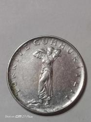 TÜRKİYE CUMHURİYETİ 25 KURUŞ 1969 ( DÜZ ) ÇÇT