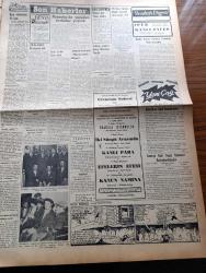 Vatan Gazetesi - 7 Mayıs 1953 - Ahmet Emin Yalman Köşe Yazısı - İngiltere Mısır Görüşmesi Kesildi - Ceza Kanunundaki Tadil Çalışmaları - Samsun Milletvekili Hasan Fehmi Ustaoğlu'nun Dokunulmazlığı İçin Komisyonda Tartışmalar - Laos Meselesi Birleşmiş Milletlere Verilecek - Kira Tasarısı Kabul Edildi - De Gaulle Yeni Parti Kuracak - Komünistler Kore'de Bir Teklifi Reddettiler - Yunan Basınında Yersiz Yayınlar - Kadınlar Tekkesi Yazan Refik Halid Karay Yazı Dizisi - Stevenson Dünyayı Geziyor Formoza Yazan Adlai Stevenson Yazı Dizisi - Yalova Kaplıcaları Esaslı Şekilde Tamir Görüyor - Yıldız Parkında Halka Gül Satılacak - Balıkesir'de Bir Öğrenci Öğretmeni Dövmüştür - Kanun Namına  Filmi Başrolde Ayhan Işık Gülistan Güzey - Sadri alışık- Atıf Kaptan -  Fenerbahçe Galatasaray'ı 2 1 Mağlup Etti - Azeri Türkleri - Galatasaray'ın Fenerbahçeli Melih Ilgaz Hakkındaki İtirazı - Macera Bu Akşam Başlıyor Yazan Robert Collard Yazı Dizisi - Öğretim Eğitim Gençlik - Kırkpınar Güreşlerinin Hakemleri