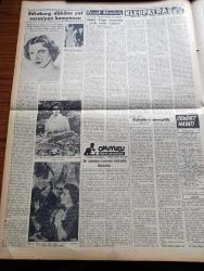 Vatan Gazetesi - 7 Eylül 1954 - Ahmet Emin Yalman Köşe Yazısı - Celal Bayar'a Saray Bosna'da Tezahürat Yapıldı - Kıbrıs'ta Türk Hakları Müdafaa Edilecek - Erzurum Tatbikatında Atom Kullanıldı - Korgeneral Selahattin Selışık 18. Kolordu Kumandanı Oldu -  Meriç Köprüsünün Temeli Dün Atıldı - Halk Oyunlarının Provaları Başladı - Denizcilik Bankasında Bir İşçi İhtilafı - Mahkemelerin Tatili Bitti - Bu Toprak Uyanacaktır Yazan Muzaffer Buyrukçu Yazı Dizisi - Adaları Güzelleştirmek İçin Kararlar - Amerika'da Rusya'yı Protesto Etti - Selçuk Vapuruna Beyrut'ta Haciz Kondu - 30 Saat İp Üzerinde Kalan Cambaz Ricardo Schneider - Hoş Memo Karikatür - Paris Müzik Festivalinde Bir Türk Bestesi Ahmed Adnan Saygun'un Yaylı Sazlar Kuarteti - Kleopatra Yazan Emil Ludwig Yazı Dizisi - Bu Yerin Ötesinde Yazan Cronin Yazı Dizisi - Kızılların Cinayet Şebekesi 5 Yazı Dizisi - Atlama Ve Dalma Şampiyonu Sammy Lee Geliyor - Neriman Köksal Puro Tuvalet Sabunu Kullanıyorum Diyor - Havagücü Futbol Takımı