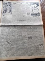 Vatan Gazetesi - 7 Eylül 1954 - Ahmet Emin Yalman Köşe Yazısı - Celal Bayar'a Saray Bosna'da Tezahürat Yapıldı - Kıbrıs'ta Türk Hakları Müdafaa Edilecek - Erzurum Tatbikatında Atom Kullanıldı - Korgeneral Selahattin Selışık 18. Kolordu Kumandanı Oldu -  Meriç Köprüsünün Temeli Dün Atıldı - Halk Oyunlarının Provaları Başladı - Denizcilik Bankasında Bir İşçi İhtilafı - Mahkemelerin Tatili Bitti - Bu Toprak Uyanacaktır Yazan Muzaffer Buyrukçu Yazı Dizisi - Adaları Güzelleştirmek İçin Kararlar - Amerika'da Rusya'yı Protesto Etti - Selçuk Vapuruna Beyrut'ta Haciz Kondu - 30 Saat İp Üzerinde Kalan Cambaz Ricardo Schneider - Hoş Memo Karikatür - Paris Müzik Festivalinde Bir Türk Bestesi Ahmed Adnan Saygun'un Yaylı Sazlar Kuarteti - Kleopatra Yazan Emil Ludwig Yazı Dizisi - Bu Yerin Ötesinde Yazan Cronin Yazı Dizisi - Kızılların Cinayet Şebekesi 5 Yazı Dizisi - Atlama Ve Dalma Şampiyonu Sammy Lee Geliyor - Neriman Köksal Puro Tuvalet Sabunu Kullanıyorum Diyor - Havagücü Futbol Takımı